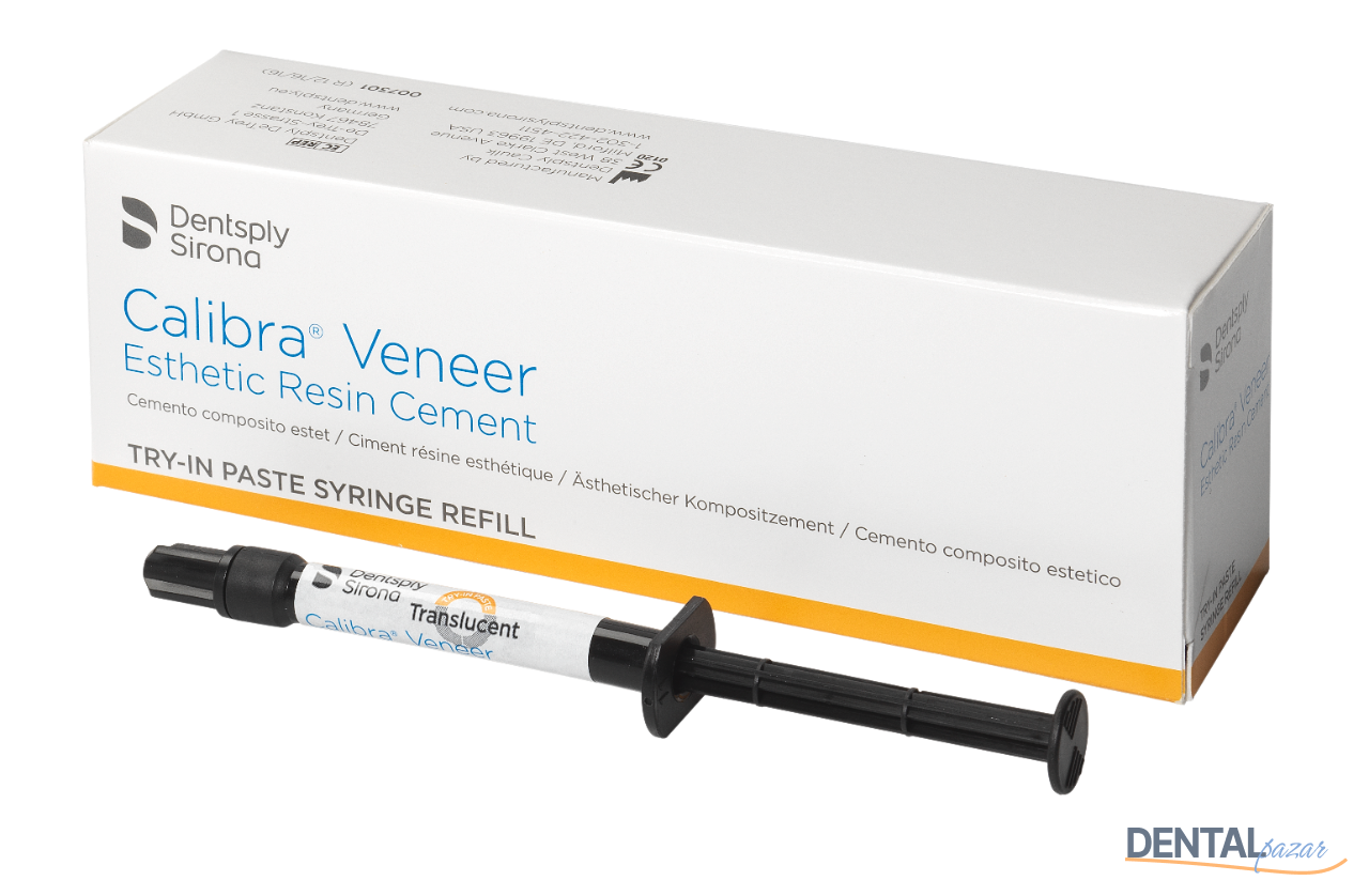 Calibra Veneer Lamine Yapıştırma Simanı Try-İn Refil 2*1,8 gr