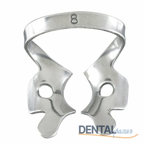 Rubberdam Klemp #8 - Large Clamps Upper Molars