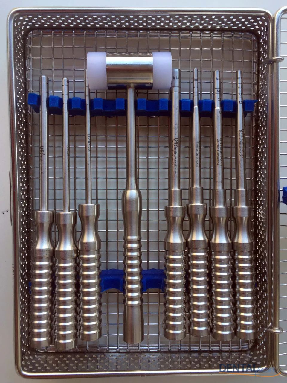Osteotom Anterior Seti 7 Parça +Kaset
