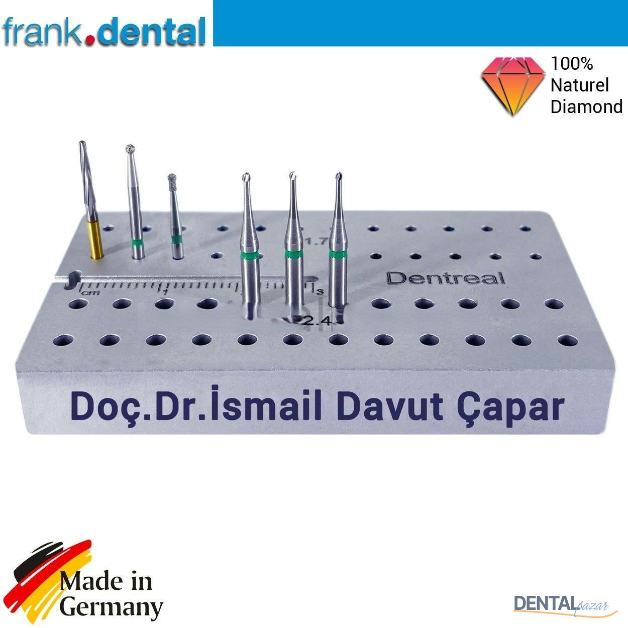 Doç.Dr.İsmail Davut Çapar Endodonti Frez Seti