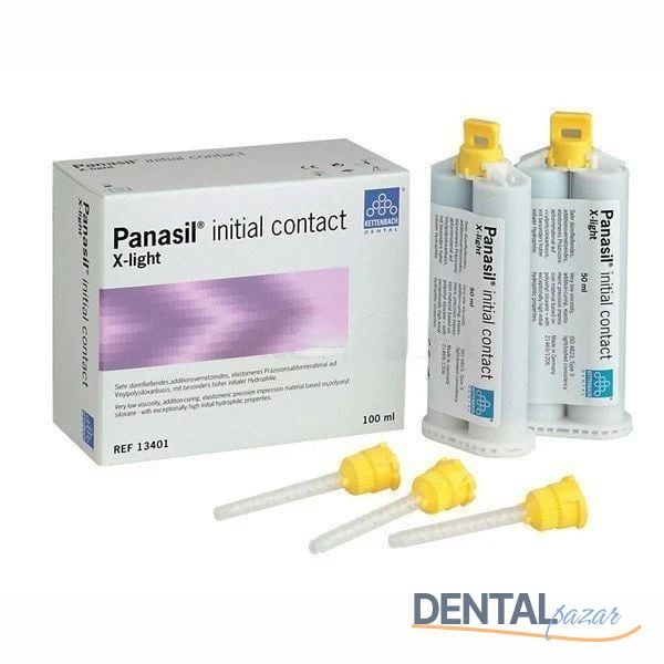 Panasil İnital Contact 2x50 ml A Tipi Silikon 2.ölçü