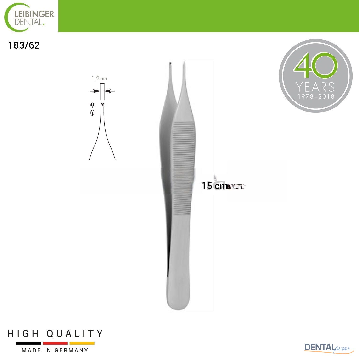 Adson Cerrahi Doku Pensi - 15 cm
