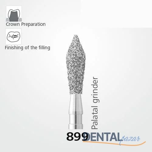 899 Sentetik Elmas Frez - 5 Adet - Labut - Occlusal
