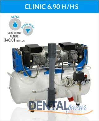 Clinic Air 90 Lt Kompresör Kurutuculu