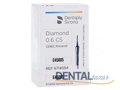 Sirona Cerec Primemill Bur Diamond 0.6 CS - Cad Cam Frez