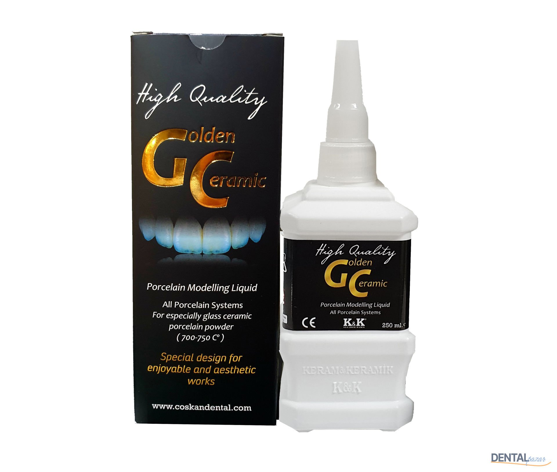 Modeling Liquid - Golden Ceramic 250 ml
