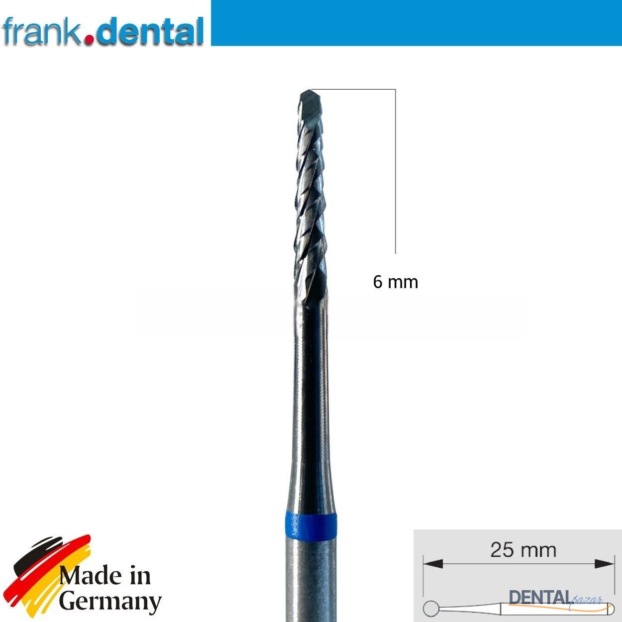 Cerrahi Frez - Kemik Kesme - Kök Ayırma- 255A FGXL