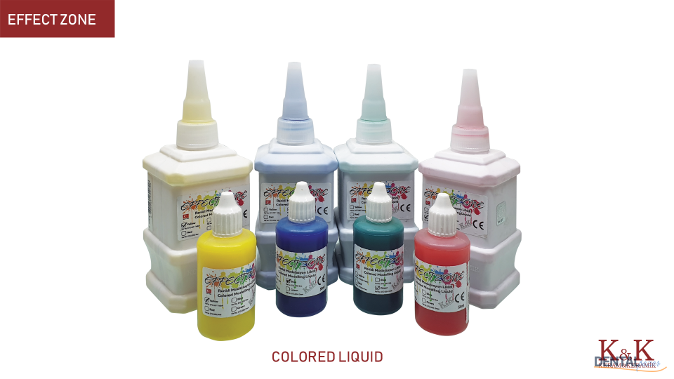 Efect Zone - Renkli Porselen Efect Likidi 50ml