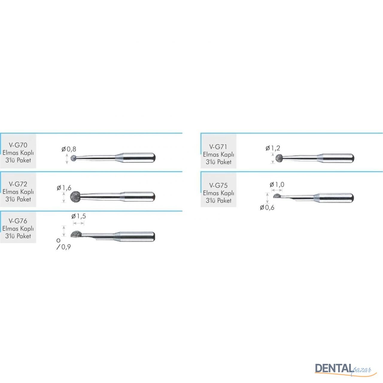 Havalı / Elektrikli Kavitron Uçları-Restoratif
