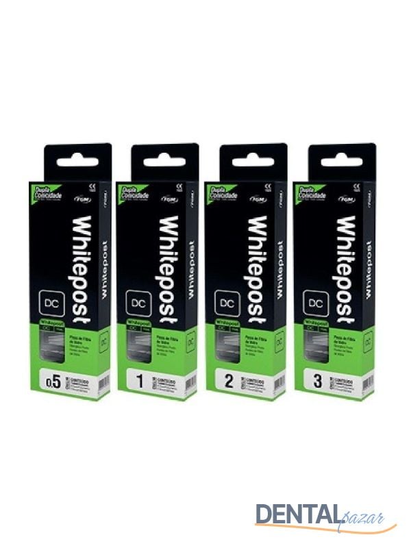 White Post Dc Fiber Post Kit
