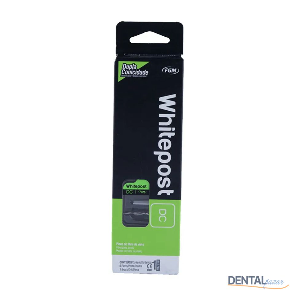 White Post Dc Fiber Post Kit
