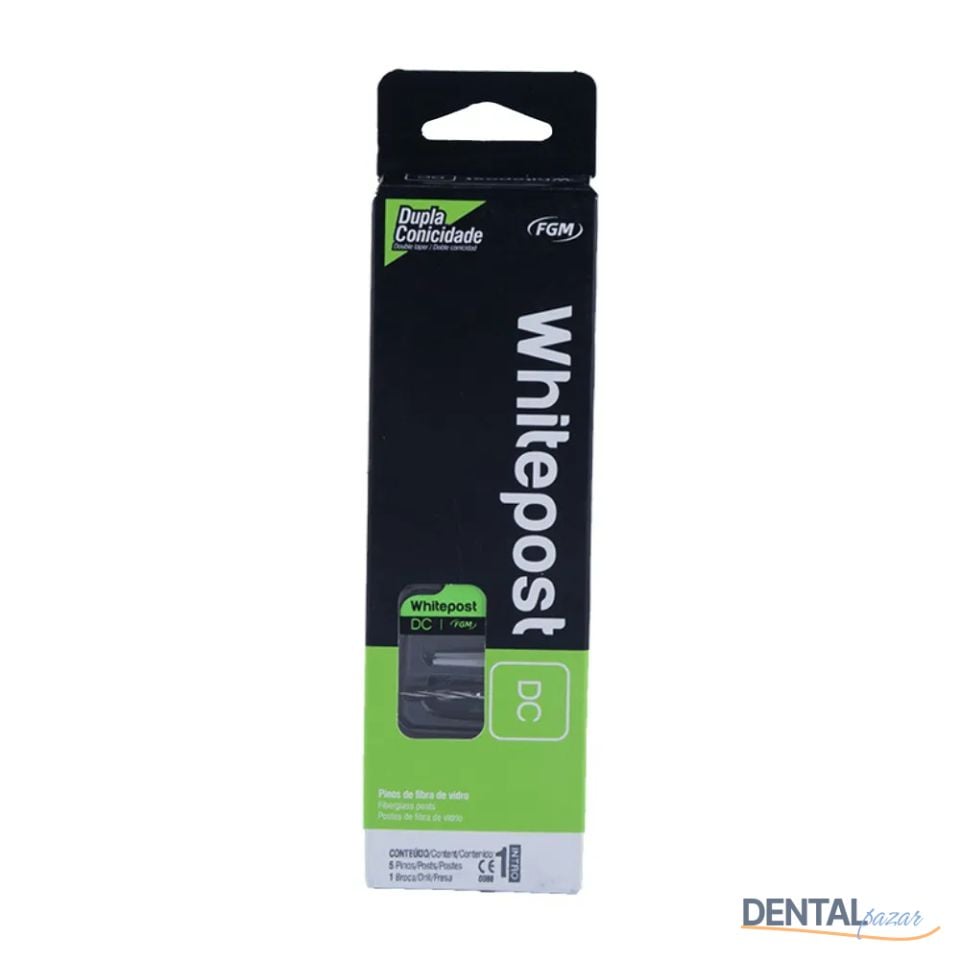 White Post Dc Fiber Post Kit