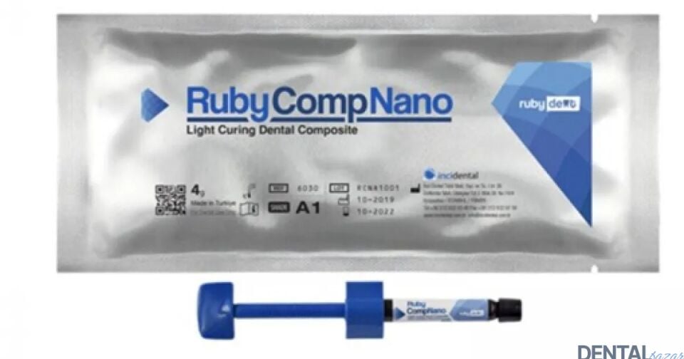 RubyDent Ruby Comp Nano Hibrit Kompozit 4 gr