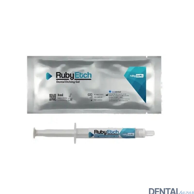 Ruby Etch Asit Jel 3 ml şırınga