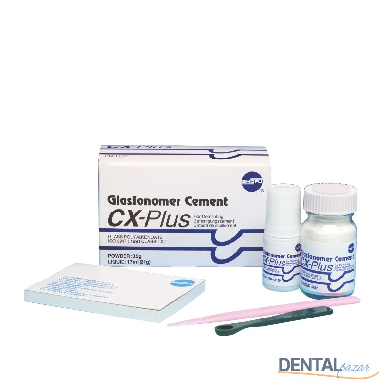 Cx Plus Cam İyonomer Siman 3 lü Takım