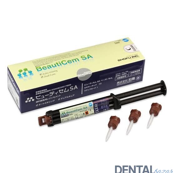 Beauticem Sa Clear - 5 ml Dual Cure Rezin Siman (Universal)