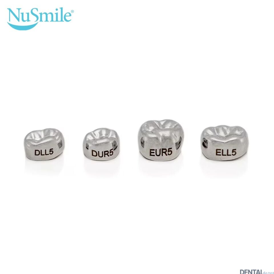 NuSmile Pre-Contoured Paslanmaz Çelik Kron Refil - 1st PM