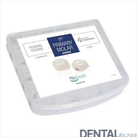 NuSmile ZR Narrow First Primary Molar Crowns Starter Kit