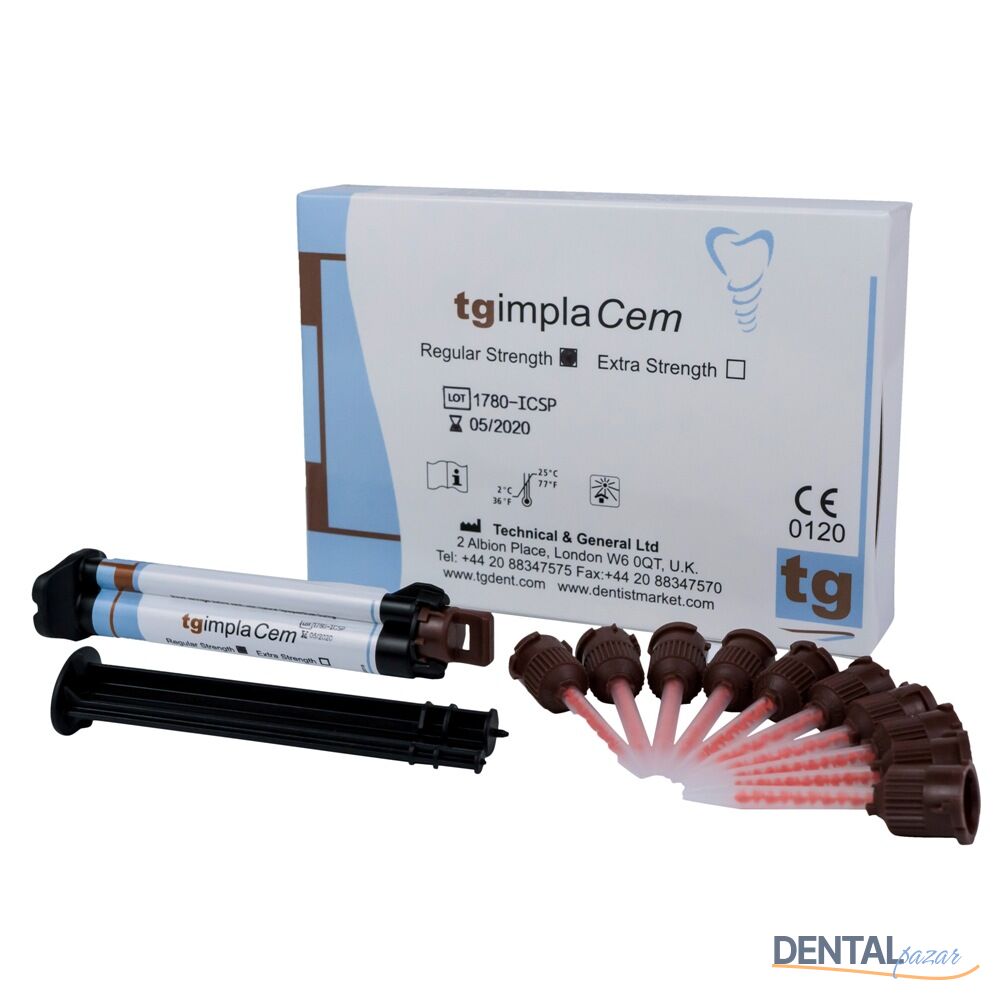 TGimpla Cem İmplant Üstü Yapıştırma Simanı