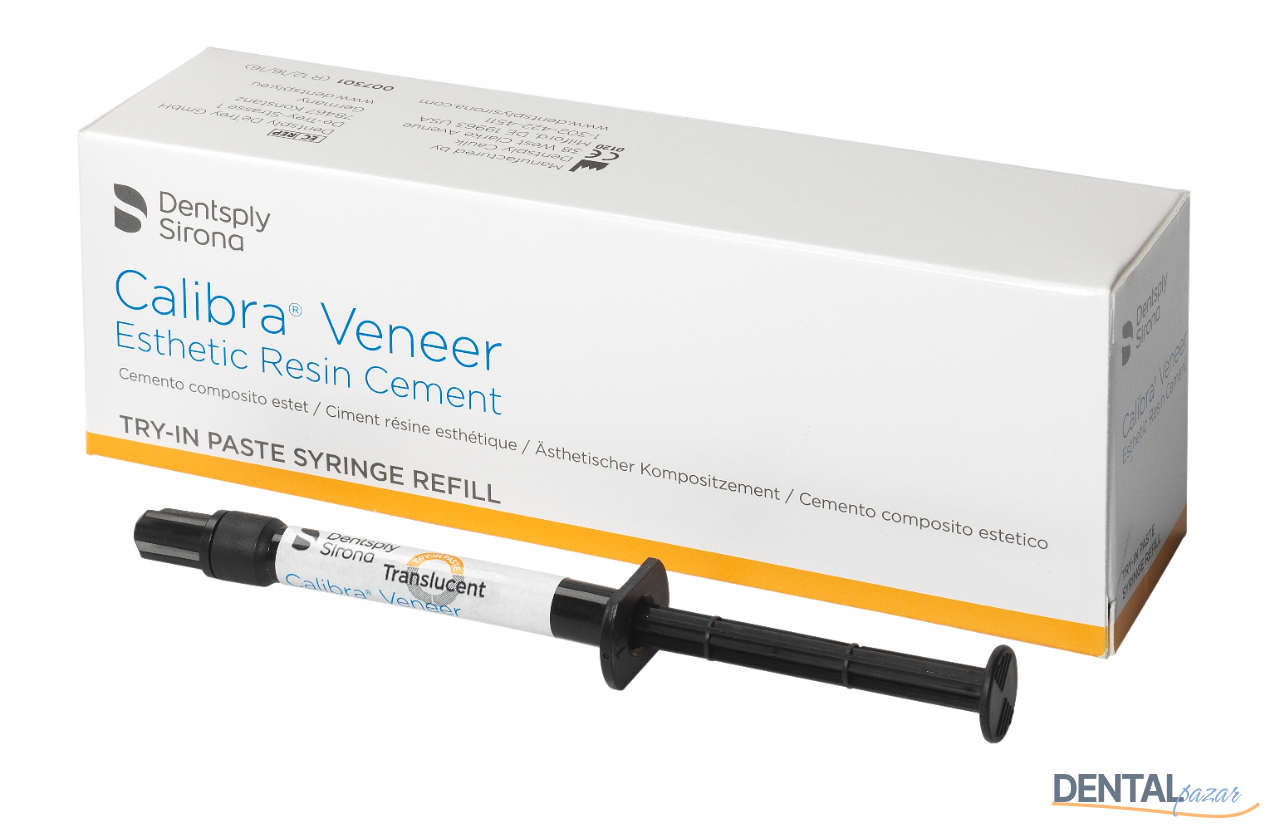 Calibra Veneer Lamine Yapıştırma Simanı Try-İn Refil 2*1,8 gr