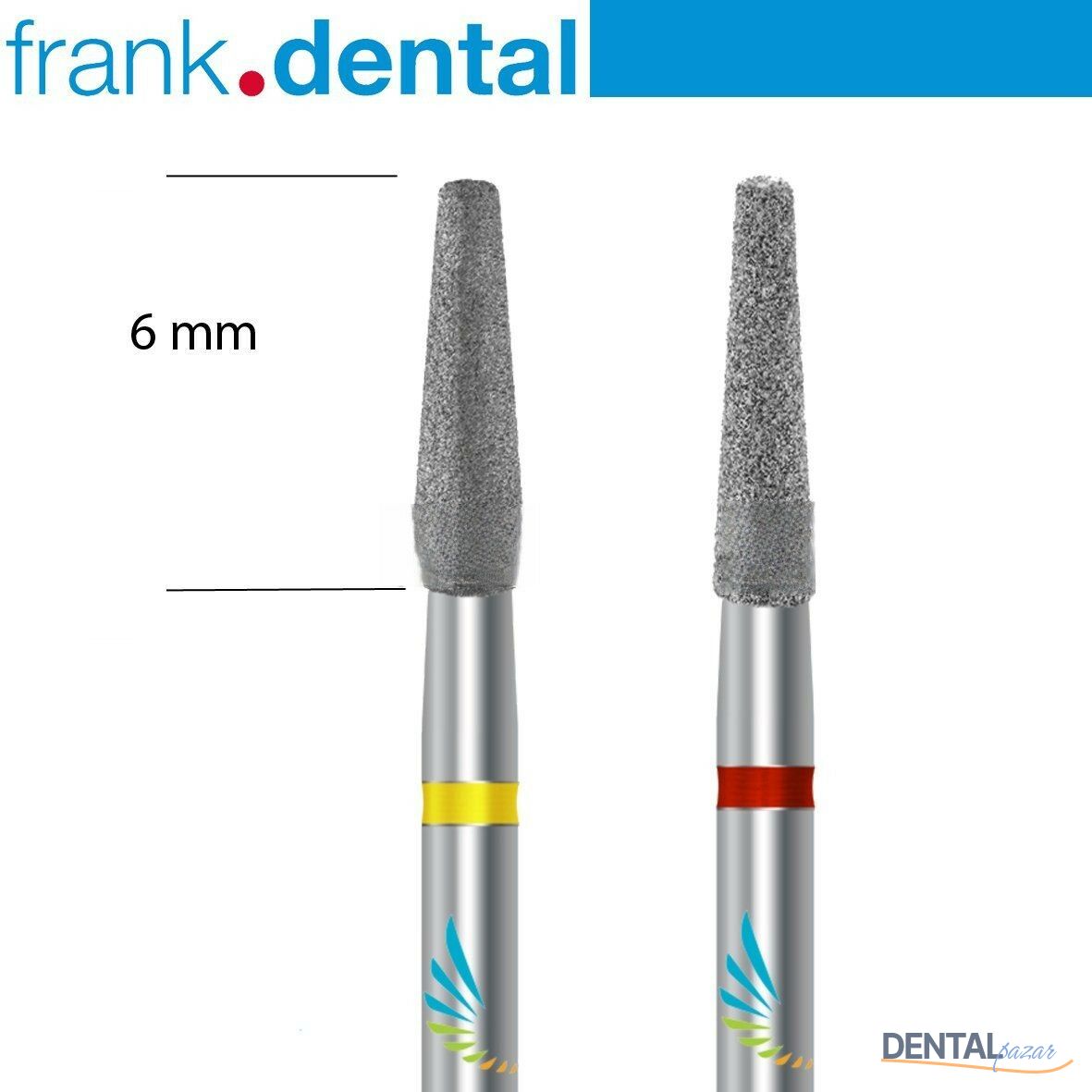 Elmas Frez - Bitim ve Cila - 846 - Konik - 2 Adet