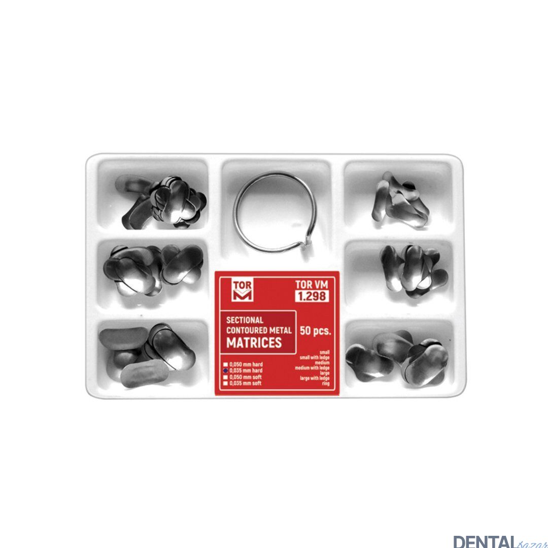 Tor VM Bölgesel Konturlu Metal Matrix Seti No:1.298 0,050mm