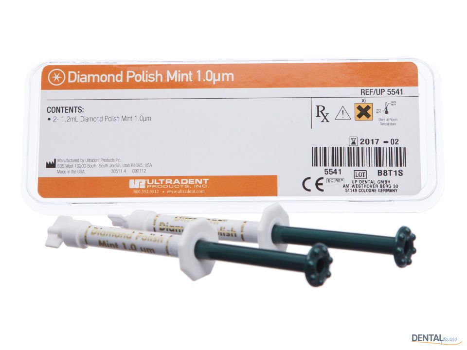 Diamond Polish Mint 1.0 μm - Cila Pat - Porsalen 2 X 1,2 gr