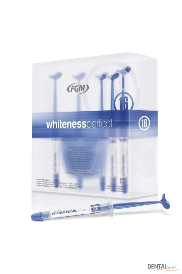 FGM Whiteness Perfect 16 Uyumlu Ev Tipi Diş Beyazlatma Seti Full Paket
