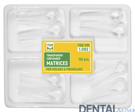 Tor VM Şeffaf Konturlu Matrix Kiti (Molar ve Premolar için) Universal No: 1.092