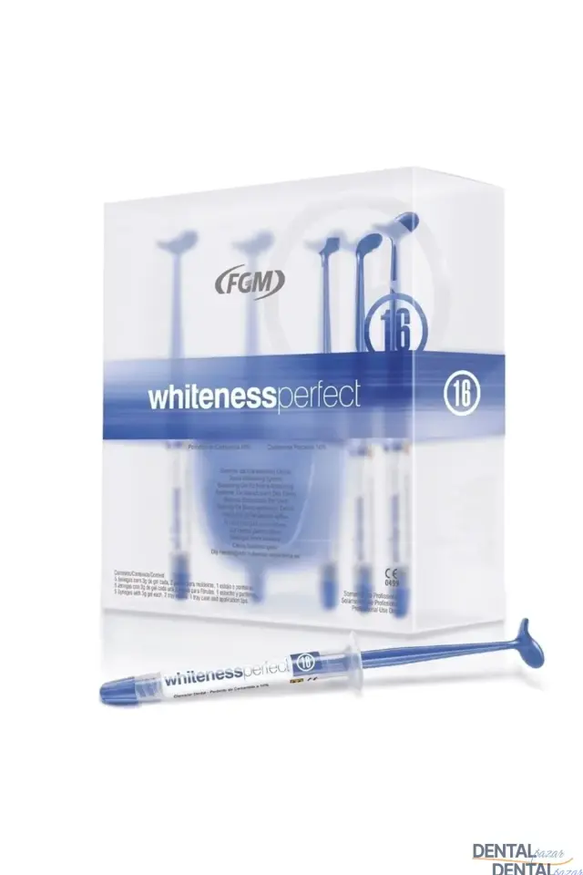 FGM Whiteness Perfect 16 Uyumlu Ev Tipi Diş Beyazlatma Seti Full Paket