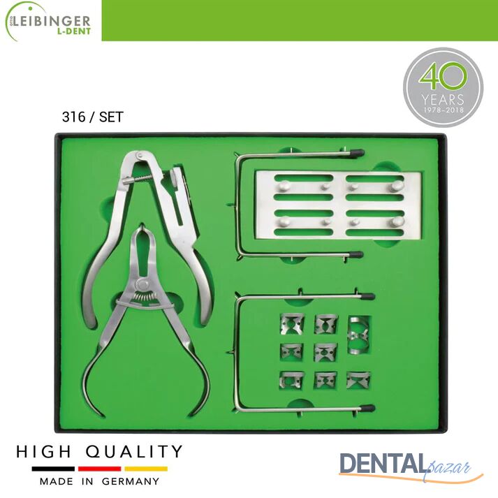Rubberdam Basic Klemp Set