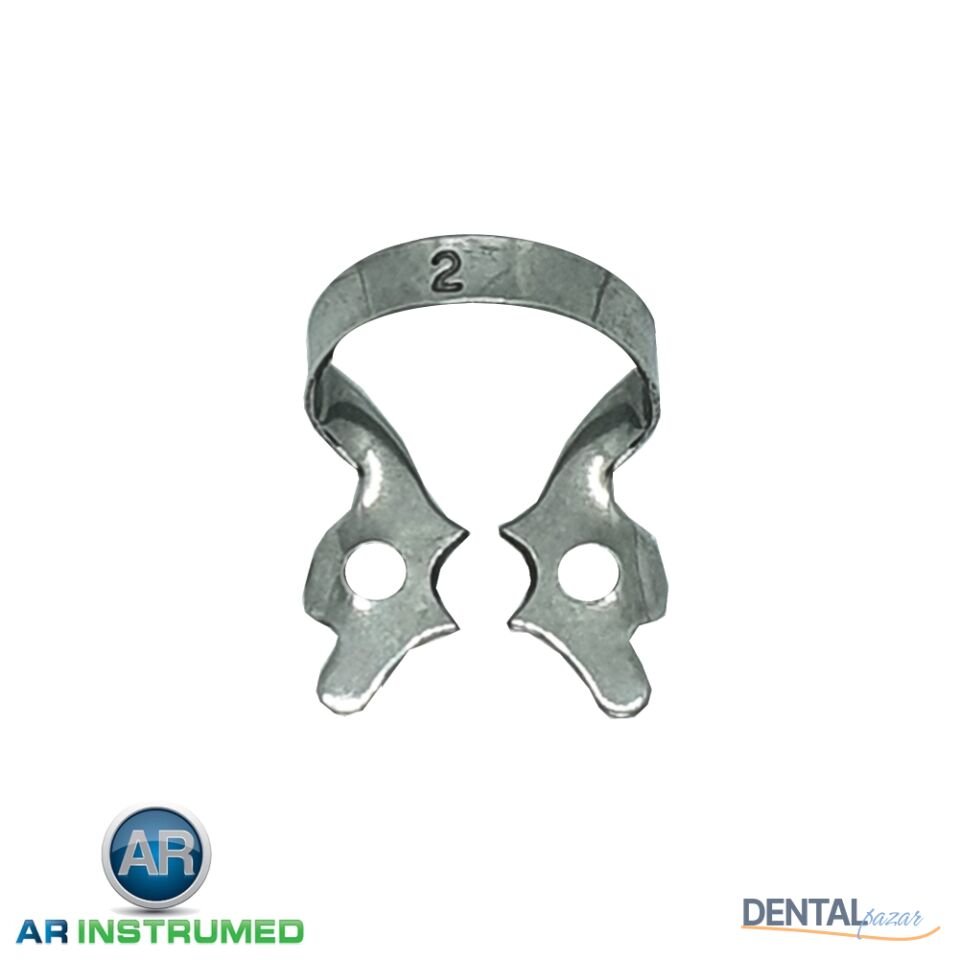 Rubberdam Klemp #2 - Upper and Lower Premolar