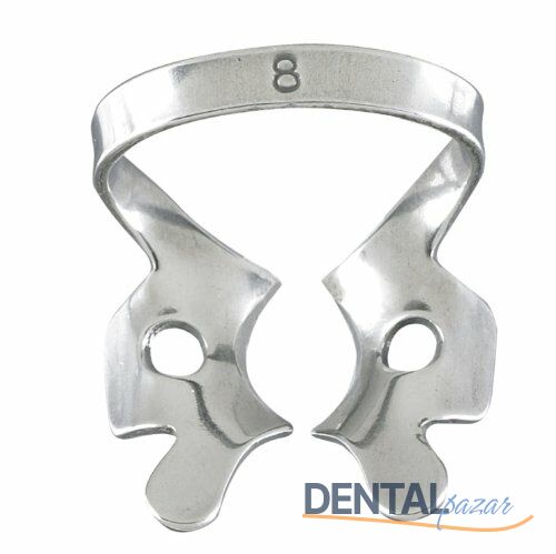 Rubberdam Klemp #8 - Large Clamps Upper Molars