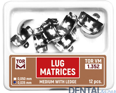 Tor VM  Lug Matriks - Orta Boy Basamaklı 0.035 mm No:1.352