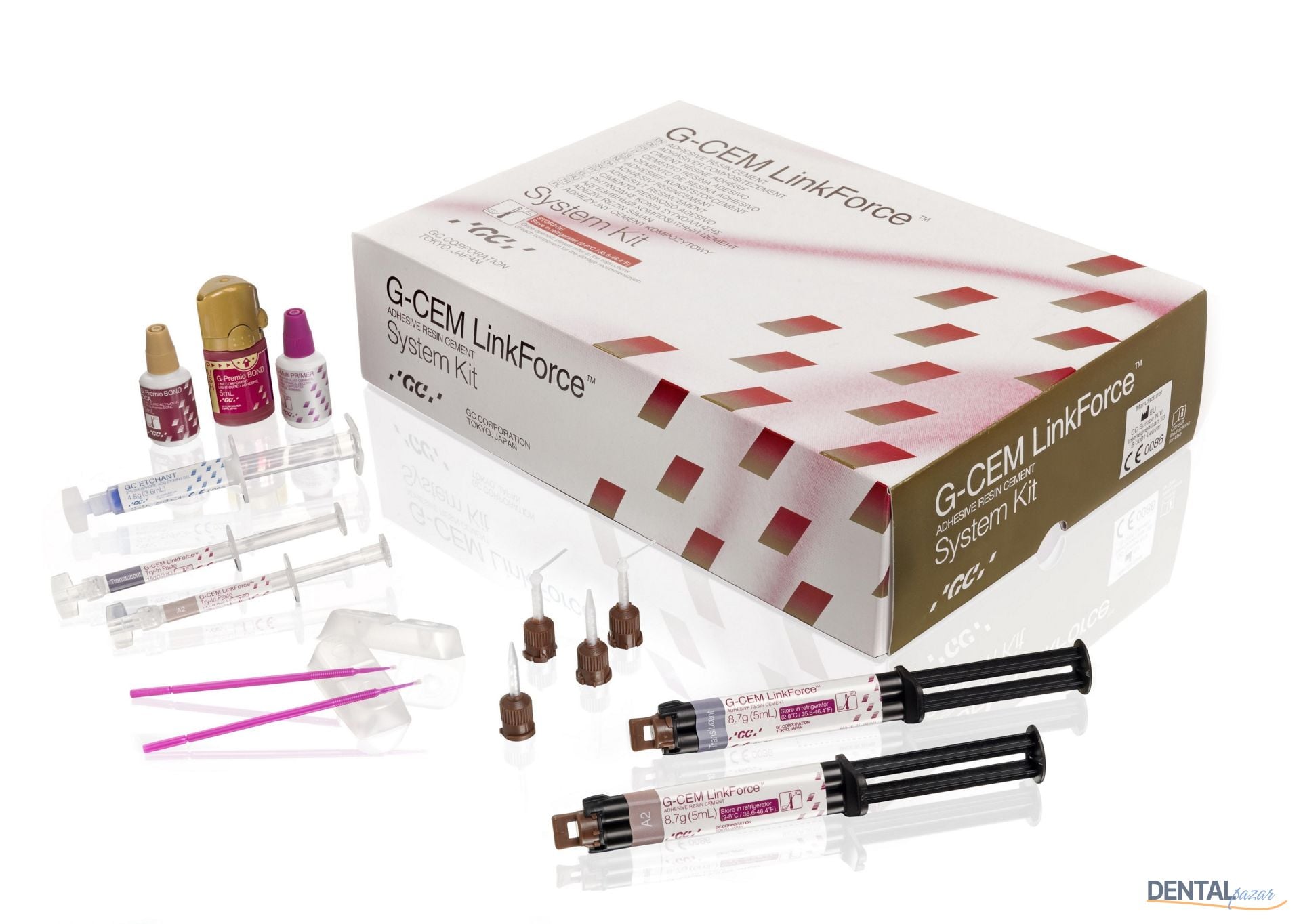 G-Cem Link Force System Kit - Dual-Cure Rezin Siman 3 lü Set
