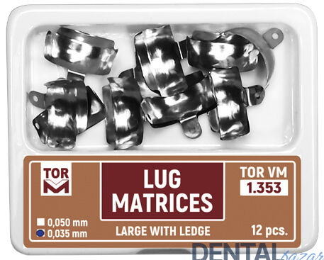 Tor VM Lug Matriks - Büyük Boy Basamaklı 0.035 mm No: 1.353