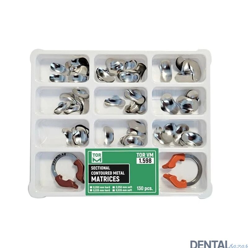 Tor VM Bölgesel Kontürlü Metal Matriks 0.050 mm Sert No: 1.598