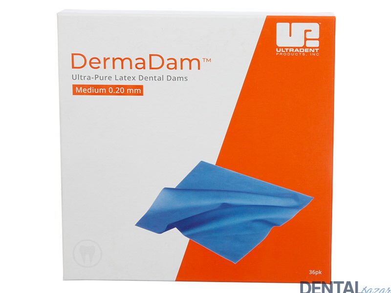 DermaDam Medium synthetic 60 lı Rubber dam lastik