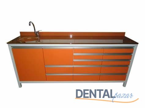 Klinik Dolap Camlı 250 cm Xt - E