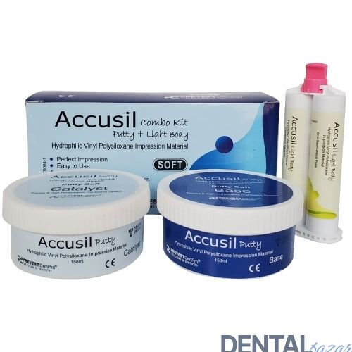 PREVEST DENPRO Accusil Putty Hidrofilik Vinil Polisiloksan Ölçü Malzemesi