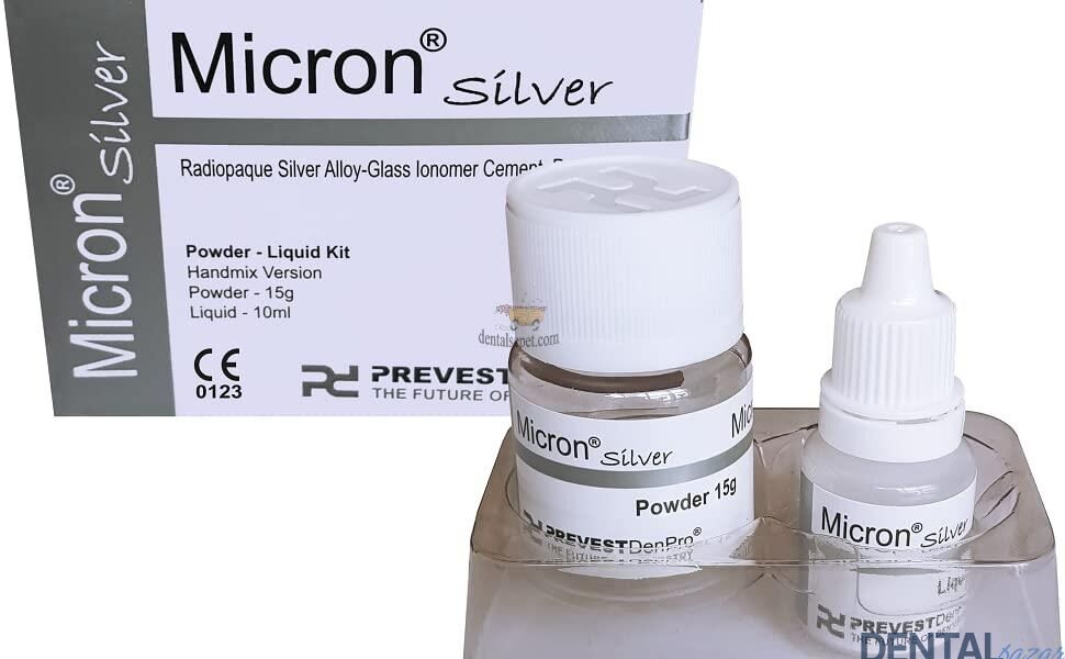 PREVEST DENPRO Micron Silver Gümüş İçerikli Cam İyonomer Dolgu Materyali