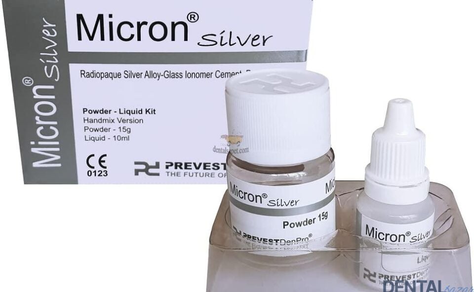 PREVEST DENPRO Micron Silver Gümüş İçerikli Cam İyonomer Dolgu Materyali