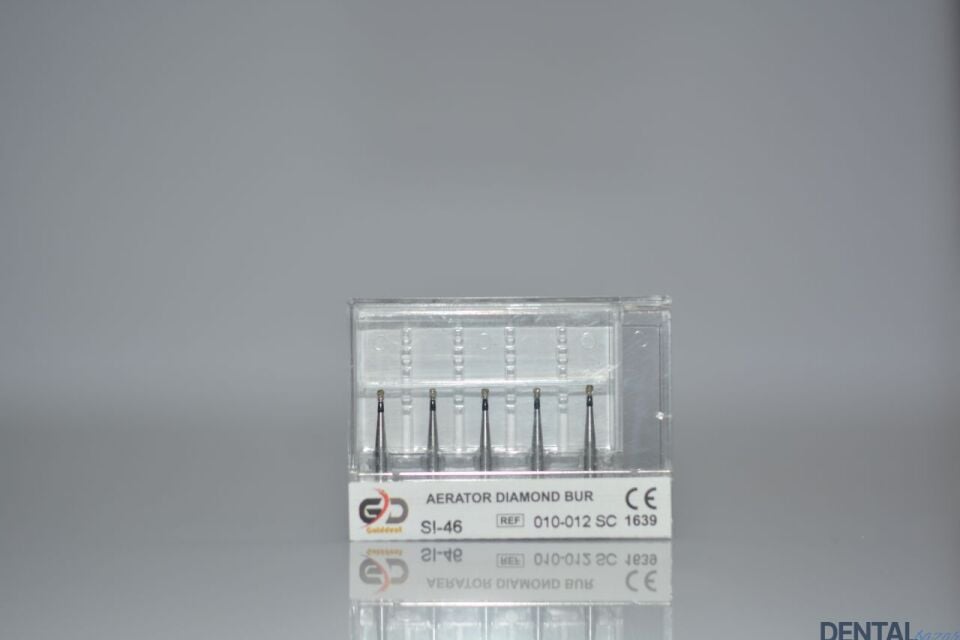 Golddent Elmas Frez SI-46 - 010-012 SC - Ters Koni (Siyah Kuşak)