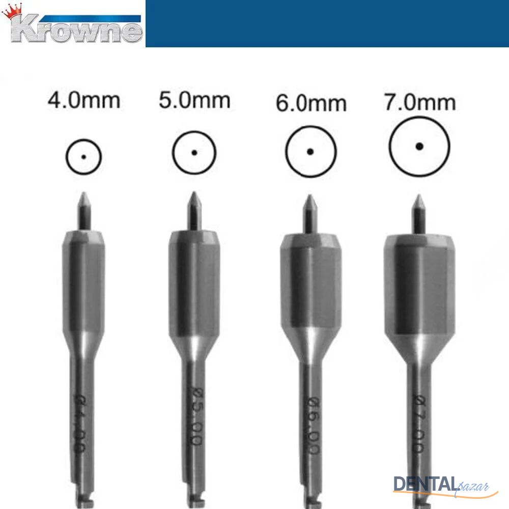 Punch Frez Biopsi Bıçagı Pinli Refil