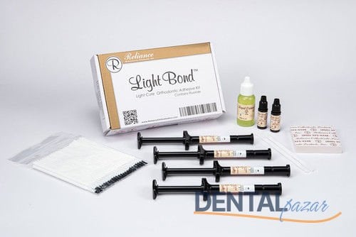 Light Bond - Braket Yapıştırma Siman Seti - 4x5 gr Şırınga