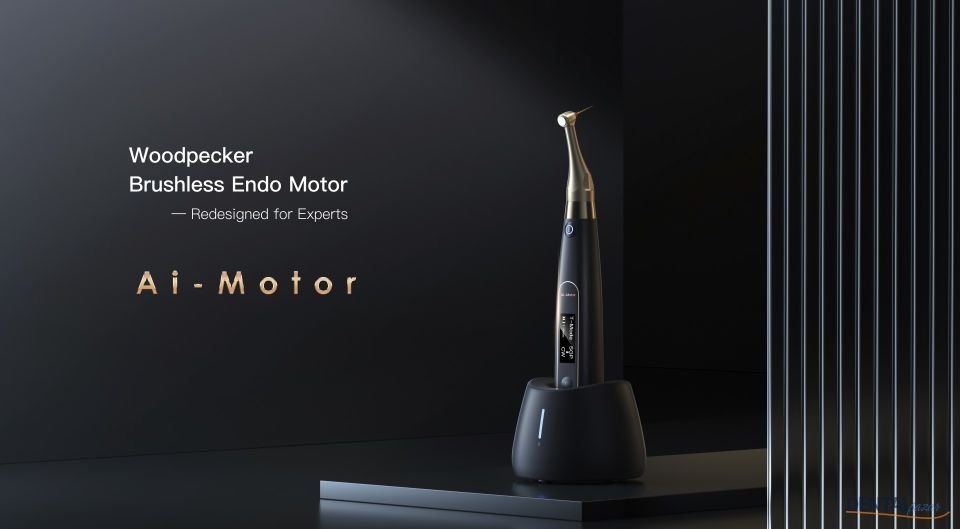 Black Ai-Motor Endomotor ve Apex Bulucu - Black Edition