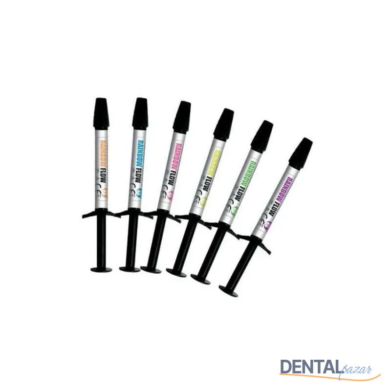 Rainbow Flow Renkli Flow Kompozit Refil