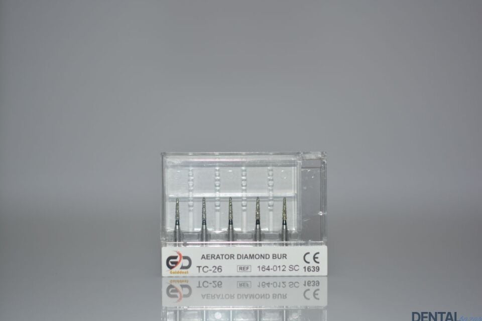 Golddent Elmas Frez TC-26 - 164-012 SC - İğne (Siyah Kuşak)