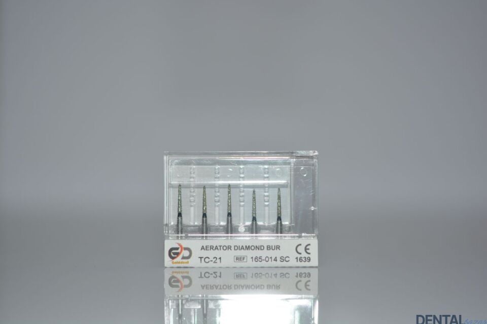 Golddent Elmas Frez TC-21 - 165-014 SC - İğne (Siyah Kuşak)