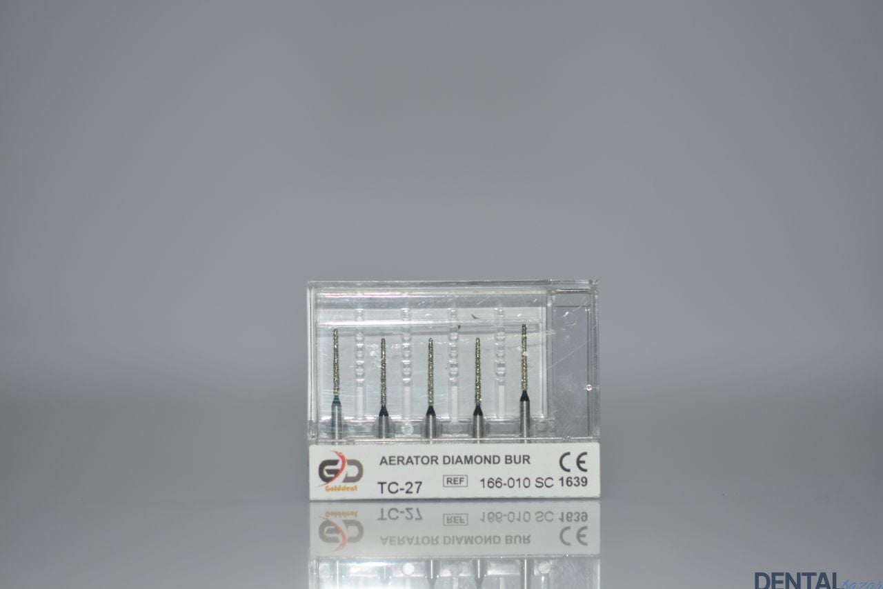 Golddent Elmas Frez TC-27 - 166-010 SC - İğne (Siyah Kuşak)